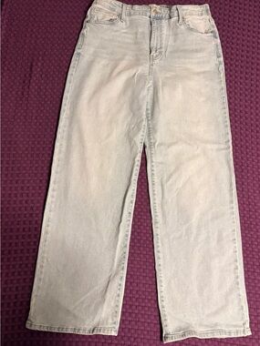 No Boundaries Pale Blue Wide-Leg Jeans